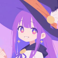 Magical Witch Girl Sticker