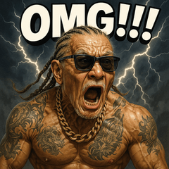 Cornrow Grandpa.