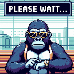Pixel Gorilla Boy
