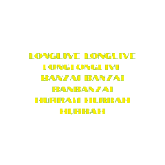 ENGLISH LONG LIVE DYNAMIC COLOR STICKER