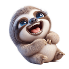 Screaming Sloth  So Happy