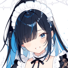 Aqua made girls sticker one blindfold