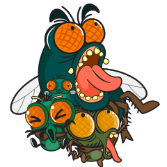 Flies Family - JP
