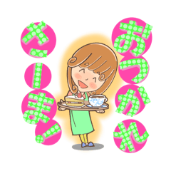 Curly-Haired Mom's Daily Life`stickers