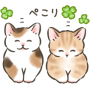 Cat sticker×LINE Part Time Jobs