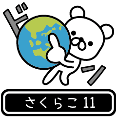 Sakurako moves at high speed 11