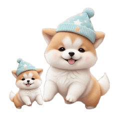 cute dog animation by keimaru