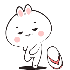 Adorable rabbit new 4 : Effect stickers