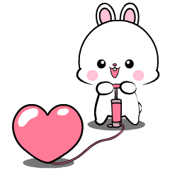 Lovely Rabbit 19 : Effect stickers