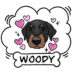 Woody doberman