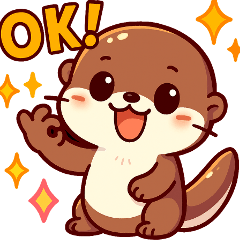 Cute Squirrel Sticker Collection
