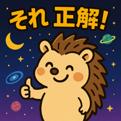 Hedgehog Space Journey@SFW