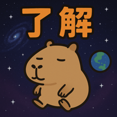 Capybara Space Journey@SFW