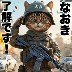 Naoki dedicated advancing cat army