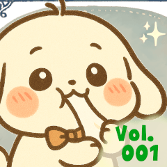Cute MOCHIMARU-kun Sticker Volume.001