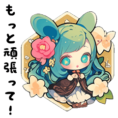 Lovely flower fairy-1-J