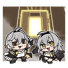 Honkai:Star Rail Sticker Warp Center EP1