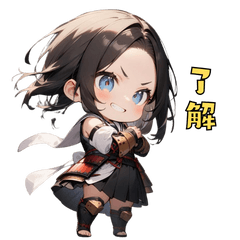 Warring High School Girl Samurai Heroine