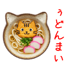 Cat noodle delivery has a message.