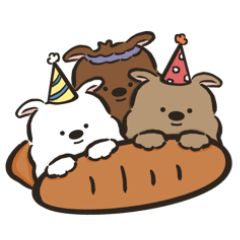 แก๊งลูกหมาสามตัว (คำใช้ทุกวัน)