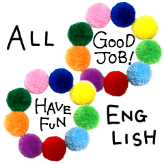 Colorful Pompon 3 All English