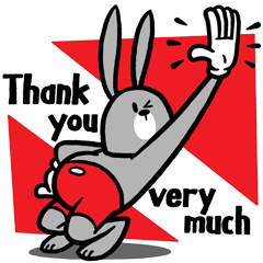 Bunnies stickers