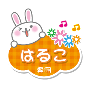 Cute Rabbit Conversation for Haruko