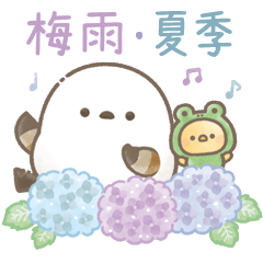 梅雨‧夏季＊超軟Q！銀喉長尾山雀