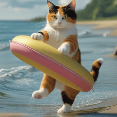 pop-up summar caraco cat