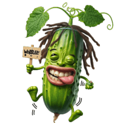 Funny Ugly Cucumber