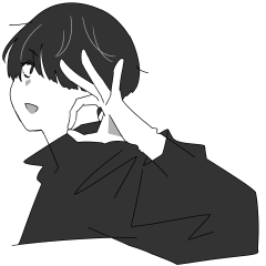 Monochrome color boy