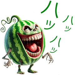 Vegetable Zombie: Watermelon