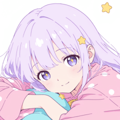 Night Dream Girl Sticker