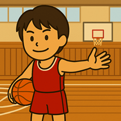 Hot-Blooded Basketball Club Stickers