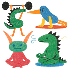 Workout Buddies in Action!