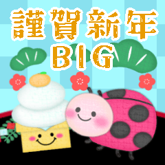 BIG cuteinsect New Year pretty 16
