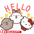 Hello Kitty 50週年 x 黑白雞