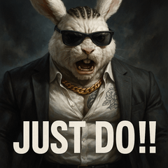 [Muscle Animal]Suit Rabbit