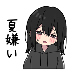 黒パーカーちゃん⑱