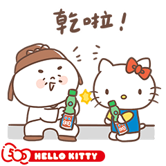 Hello Kitty 50週年 x 胖古人