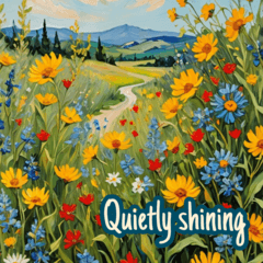 ภาพวาดและถ้อยคำที่ปลอบใจ