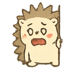Angry Hedgehog Hogi Daily Mood Swings