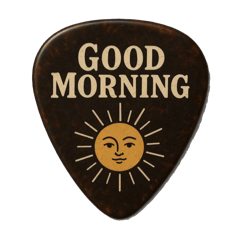 Guitar Pick with Daily Talk