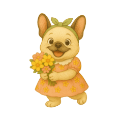 Frenchie from the Storybook