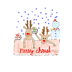 cute merry christmad