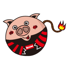 Bomb pig