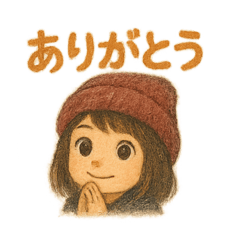 Crayon-drawn strawberry