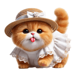 旅行服を着た子猫（NT） v.4