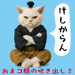 Cat speech bubble sticker5.
