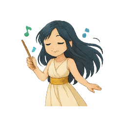Chorus Conductor & Cute Daily Stickers